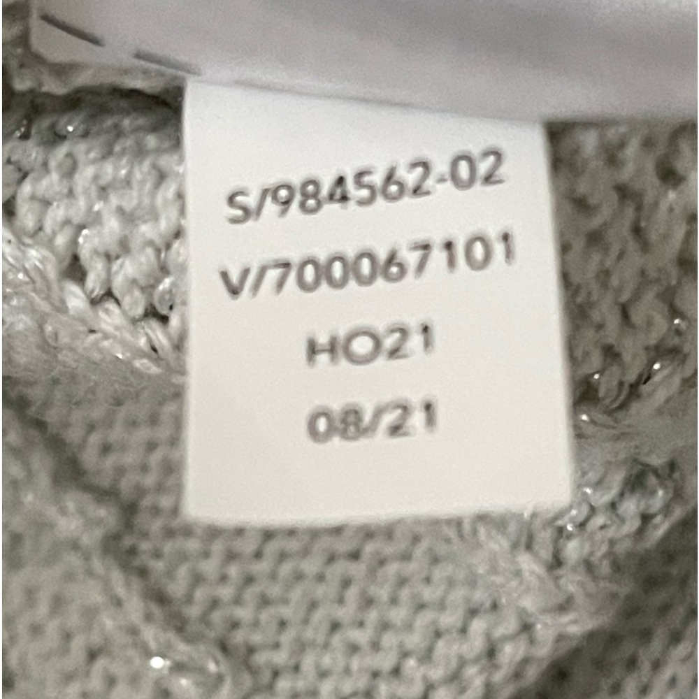 Athleta Hawthorn Textured crewneck oversized wool blend cable knit sweater - Picture 5 of 11